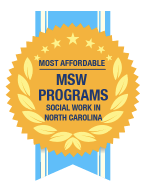 Most Affordable MSW Programs in NC Badge